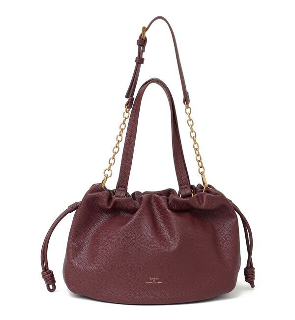 SHIPS for women「《予約》【WEB限定】George Cinq: DRAWSTRING BAG（L）」|ショルダー・メッセンジャー|