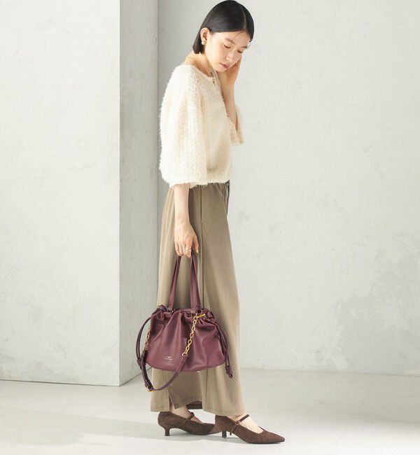 SHIPS for women「《予約》【WEB限定】George Cinq: DRAWSTRING BAG（L）」|ショルダー・メッセンジャー|