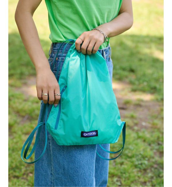 OUTDOOR PRODUCTS Usual Things「RIPSTOP KNAPSACK」|リュック|ブルー