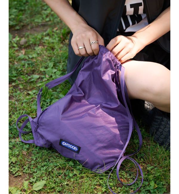 OUTDOOR PRODUCTS Usual Things「RIPSTOP KNAPSACK」|リュック|パープル