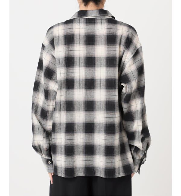 OUTDOOR PRODUCTS Usual Things「PLAIDパターンオープンカラーシャツ」|シャツ・ブラウス|