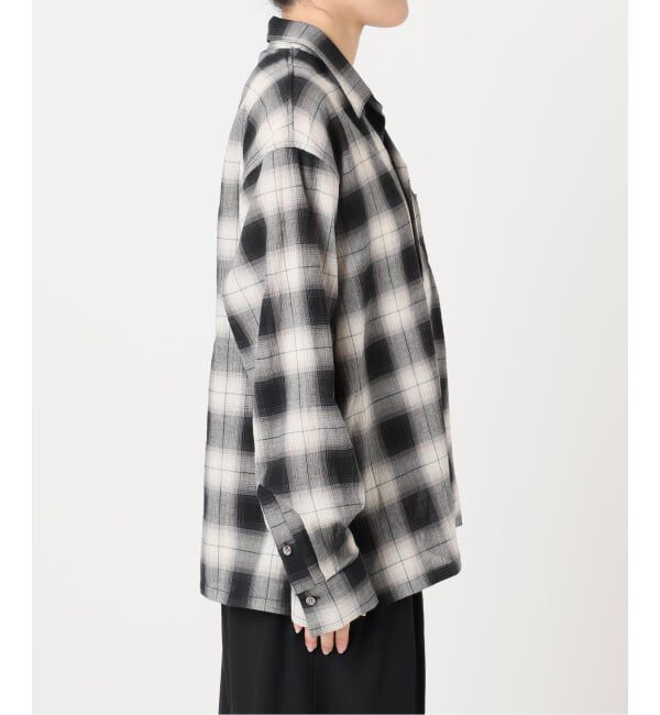 OUTDOOR PRODUCTS Usual Things「PLAIDパターンオープンカラーシャツ」|シャツ・ブラウス|
