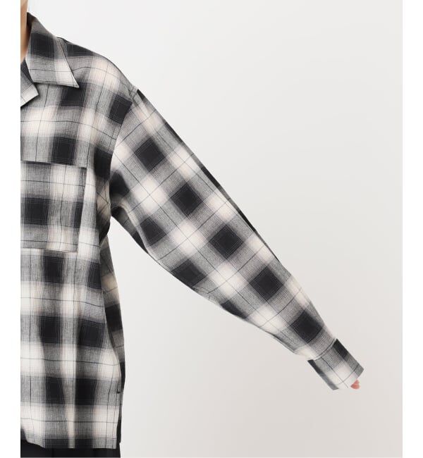 OUTDOOR PRODUCTS Usual Things「PLAIDパターンオープンカラーシャツ」|シャツ・ブラウス|