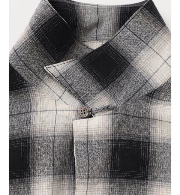 OUTDOOR PRODUCTS Usual Things「PLAIDパターンオープンカラーシャツ」|シャツ・ブラウス|