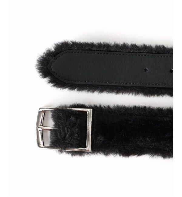 JOINT WORKS「NOCTO ARCHIVE/ノクト アーカイブ  Faux Fur Belt」|ベルト|