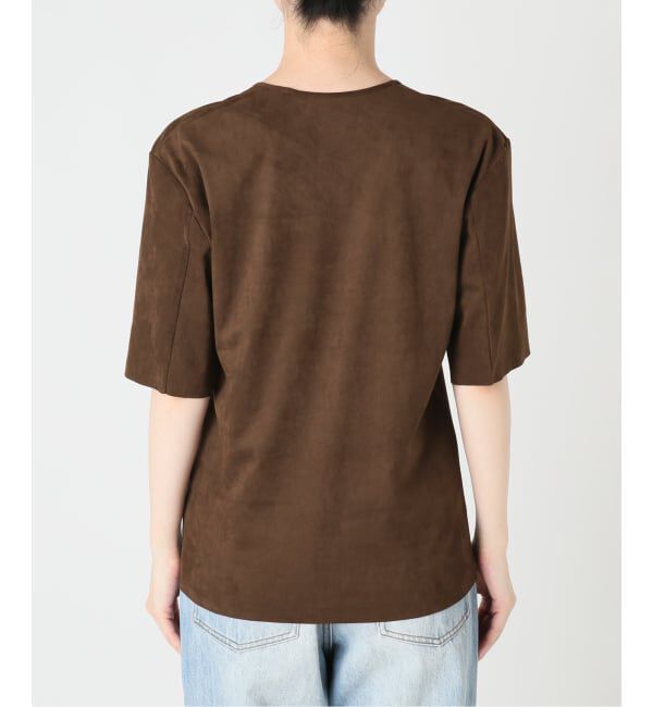 Plage「《予約》R&rsquo;IAM スウェードライクTEE」|Tシャツ・カットソー|