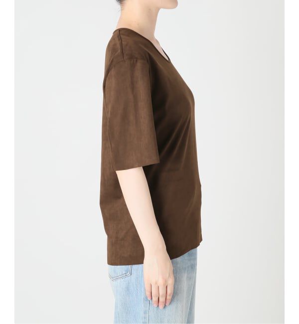 Plage「《予約》R&rsquo;IAM スウェードライクTEE」|Tシャツ・カットソー|