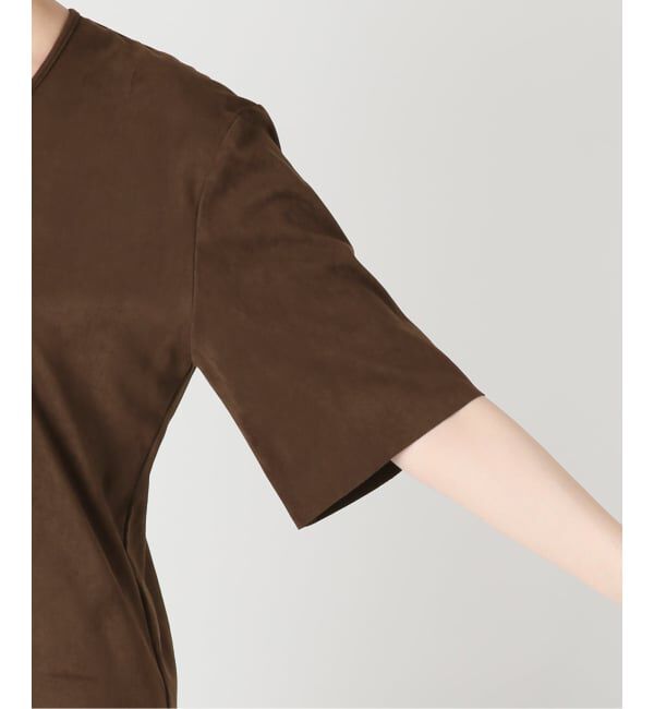Plage「《予約》R&rsquo;IAM スウェードライクTEE」|Tシャツ・カットソー|