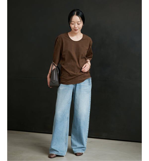 Plage「《予約》R&rsquo;IAM スウェードライクTEE」|Tシャツ・カットソー|