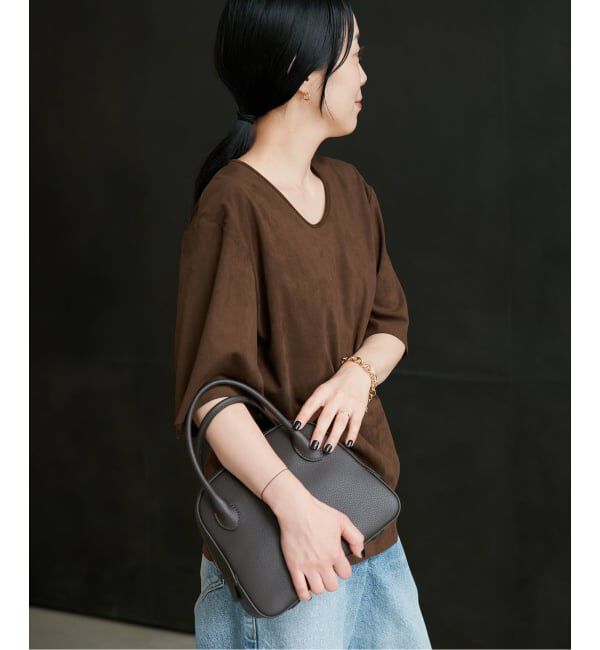 Plage「《予約》R&rsquo;IAM スウェードライクTEE」|Tシャツ・カットソー|