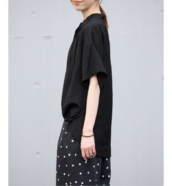 SLOBE IENA「《WEB限定/追加》ピンタックスピンドルブラウス」|シャツ・ブラウス|