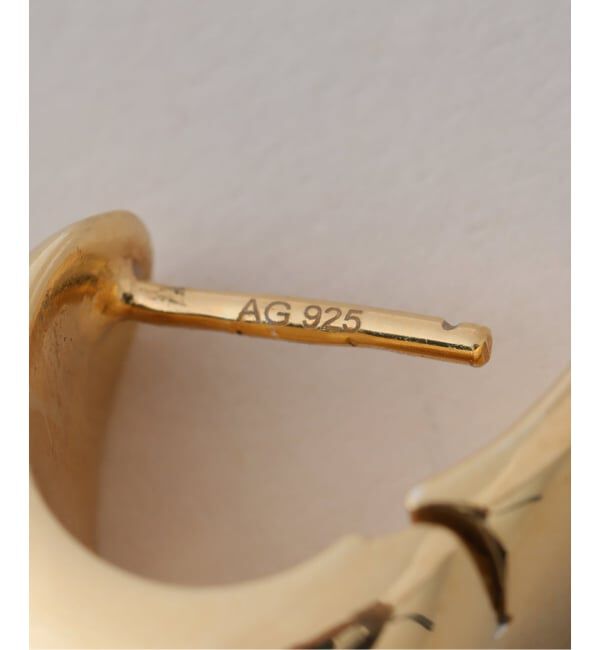 VERMEIL par iena「《予約》LIE STUDIO リエ スタジオ The Violet Earrings GOLD」|ピアス|