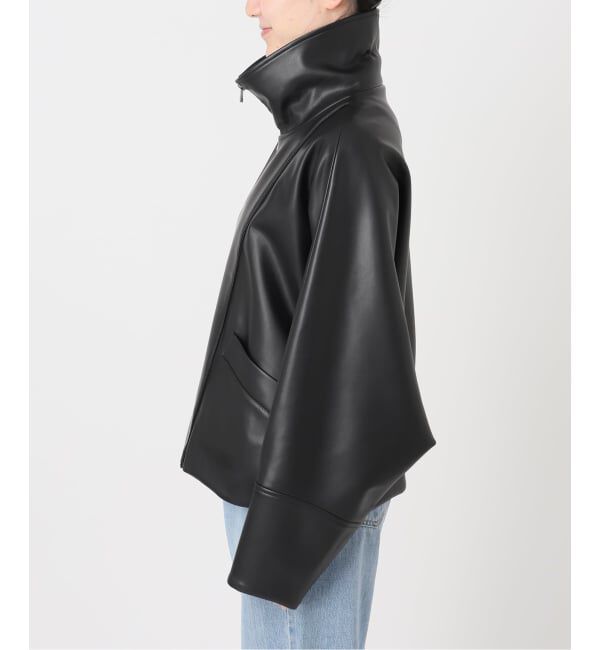 IENA「《予約》VACHEMENT/ヴァシュモン ECO LEATHER BZ ブルゾン VN-13A-409」|ライダースジャケット|