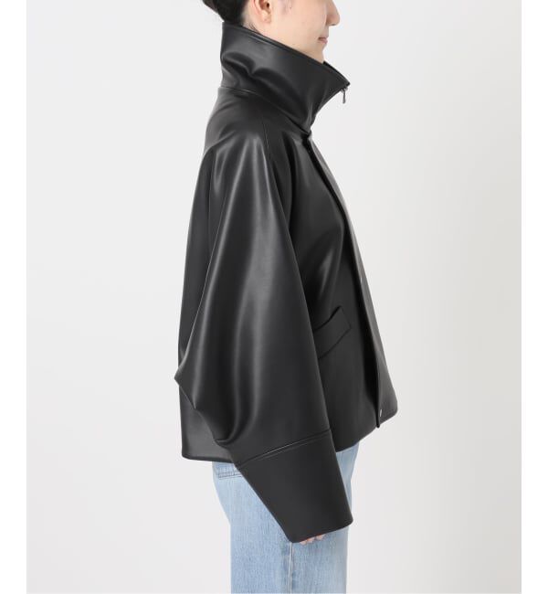 IENA「《予約》VACHEMENT/ヴァシュモン ECO LEATHER BZ ブルゾン VN-13A-409」|ライダースジャケット|