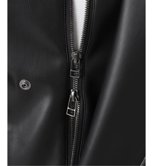 IENA「《予約》VACHEMENT/ヴァシュモン ECO LEATHER BZ ブルゾン VN-13A-409」|ライダースジャケット|