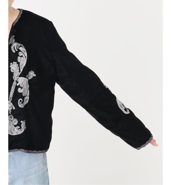 IENA「《予約》COUTURE D'ADAM/クチュールドアダム Velvet Embroidery JK 26AW-200」|その他|