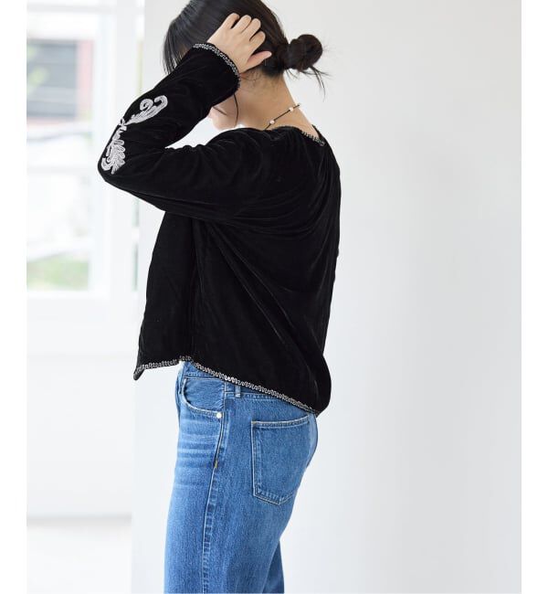 IENA「《予約》COUTURE D'ADAM/クチュールドアダム Velvet Embroidery JK 26AW-200」|その他|