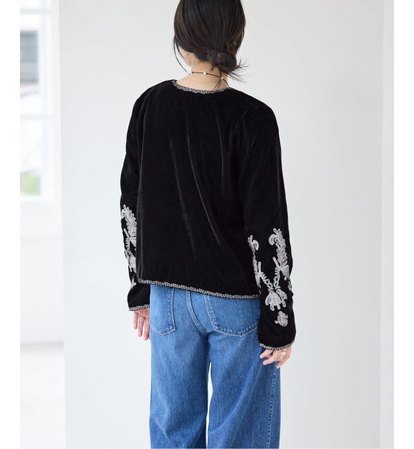 IENA「《予約》COUTURE D'ADAM/クチュールドアダム Velvet Embroidery JK 26AW-200」|その他|