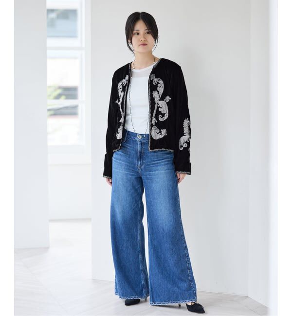 IENA「《予約》COUTURE D'ADAM/クチュールドアダム Velvet Embroidery JK 26AW-200」|その他|