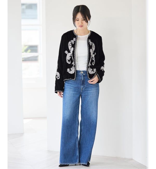 IENA「《予約》COUTURE D'ADAM/クチュールドアダム Velvet Embroidery JK 26AW-200」|その他|
