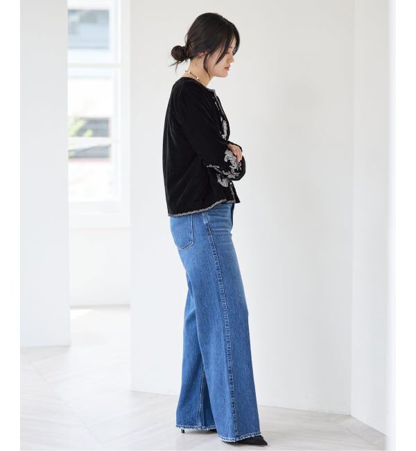 IENA「《予約》COUTURE D'ADAM/クチュールドアダム Velvet Embroidery JK 26AW-200」|その他|