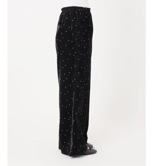 IENA「《予約》COUTURE D'ADAM/クチュールドアダム 別注 Stardust Glitter パンツ 26AW-220」|その他|