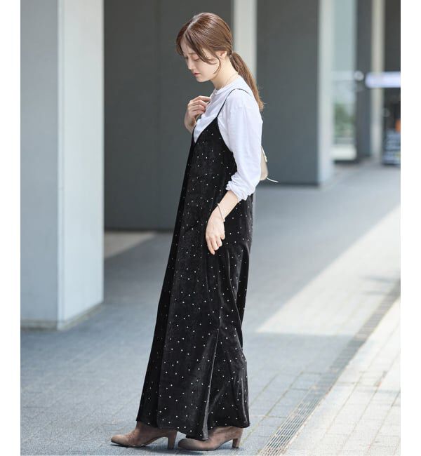 IENA「《予約》COUTURE D'ADAM/クチュールドアダム 別注 Glitter Dress ワンピース」|ワンピース|