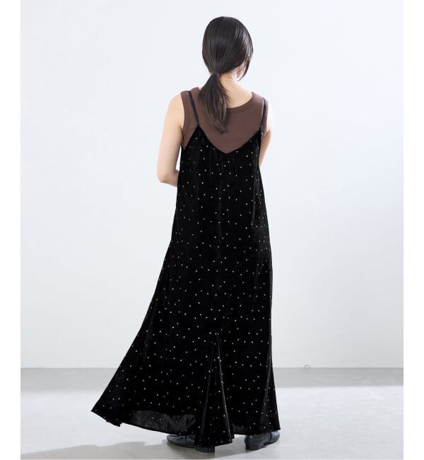 IENA「《予約》COUTURE D'ADAM/クチュールドアダム 別注 Glitter Dress ワンピース」|ワンピース|