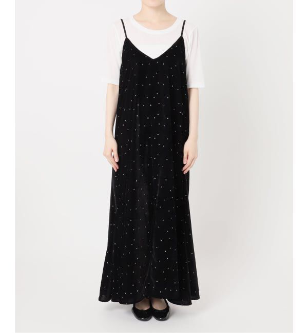 IENA「《予約》COUTURE D'ADAM/クチュールドアダム 別注 Glitter Dress ワンピース」|ワンピース|