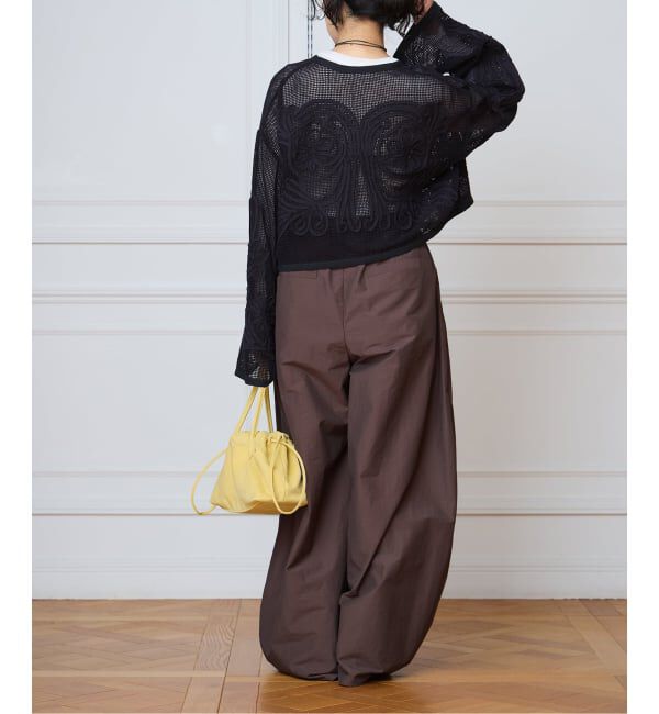 IENA LA BOUCLE「IENA LA BOUCLE メッシュテープ刺繍ジャケット」|その他|
