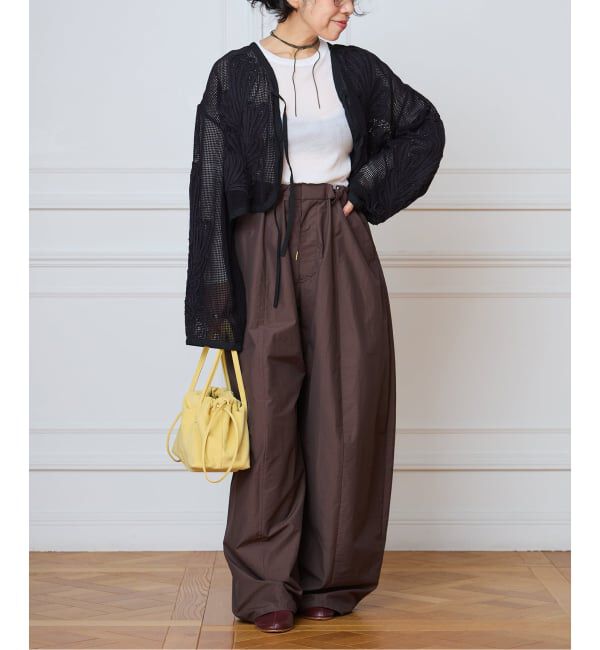 IENA LA BOUCLE「IENA LA BOUCLE メッシュテープ刺繍ジャケット」|その他|