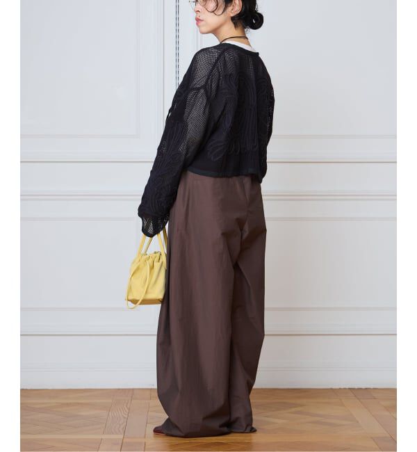 IENA LA BOUCLE「IENA LA BOUCLE メッシュテープ刺繍ジャケット」|その他|