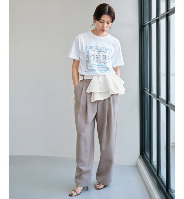 IENA「《予約》MARGE/マージ RUFFLE BELT ベルト 1012-0106-039」|ベルト|
