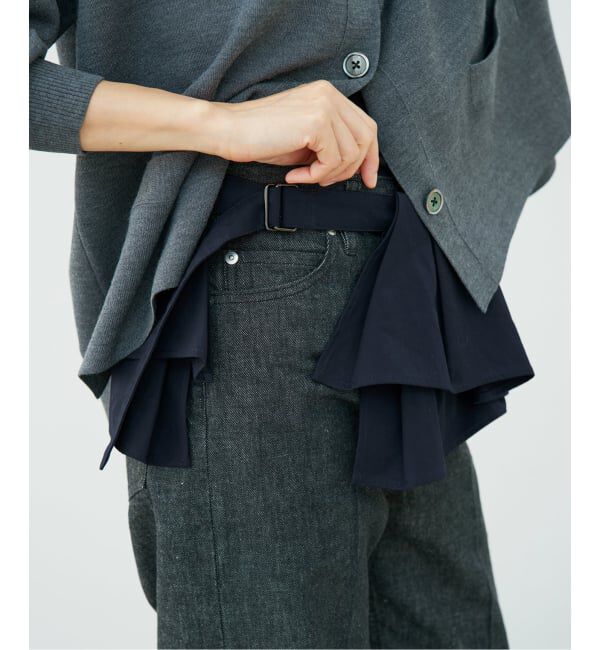 IENA「《予約》MARGE/マージ RUFFLE BELT ベルト 1012-0106-039」|ベルト|