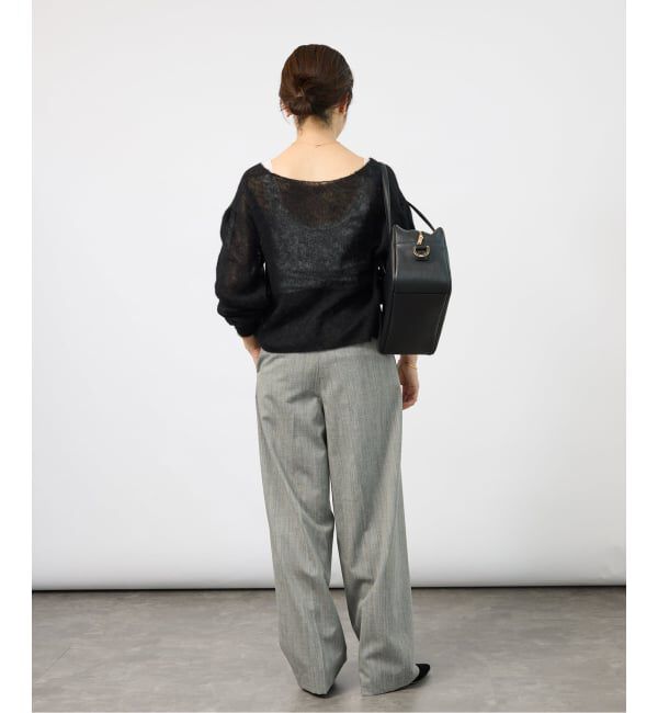 VERMEIL par iena「《予約》ENRICA エンリカ Airy Sheer Alpaka Vプルオーバー KNIT280」|ニット・セーター|