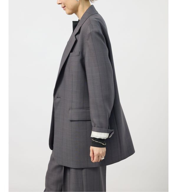 VERMEIL par iena「《予約》Refined チェックジャケット」|テーラードジャケット|