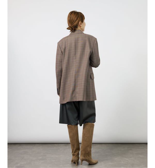VERMEIL par iena「《予約》Refined チェックジャケット」|テーラードジャケット|