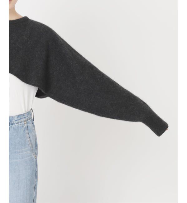 IENA「《予約》enrica/エンリカ LAYERED KNIT ニット KNIT296」|ニット・セーター|