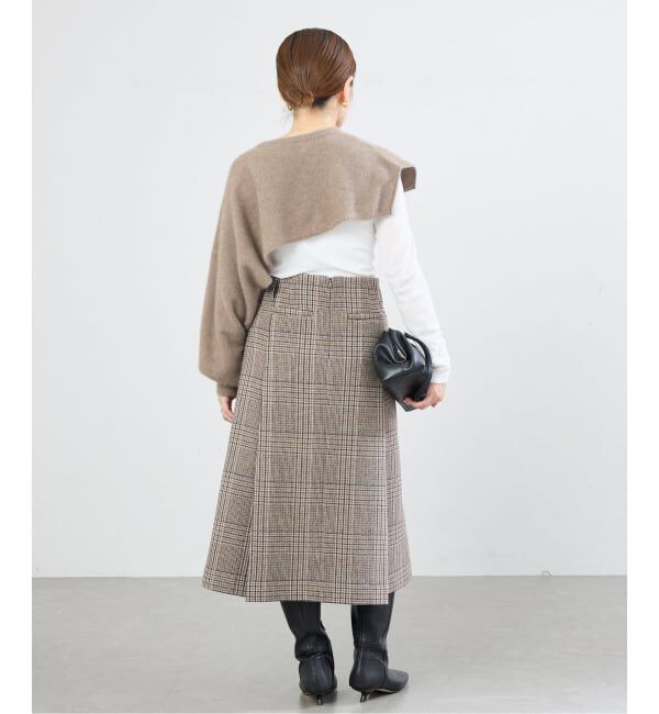IENA「《予約》enrica/エンリカ LAYERED KNIT ニット KNIT296」|ニット・セーター|