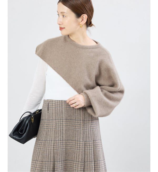 IENA「《予約》enrica/エンリカ LAYERED KNIT ニット KNIT296」|ニット・セーター|