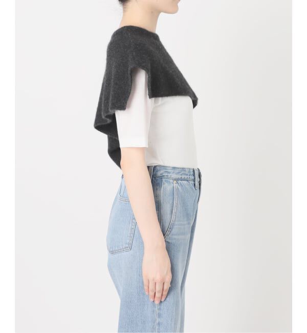 IENA「《予約》enrica/エンリカ LAYERED KNIT ニット KNIT296」|ニット・セーター|
