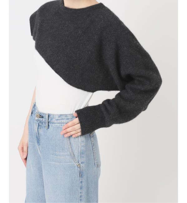 IENA「《予約》enrica/エンリカ LAYERED KNIT ニット KNIT296」|ニット・セーター|