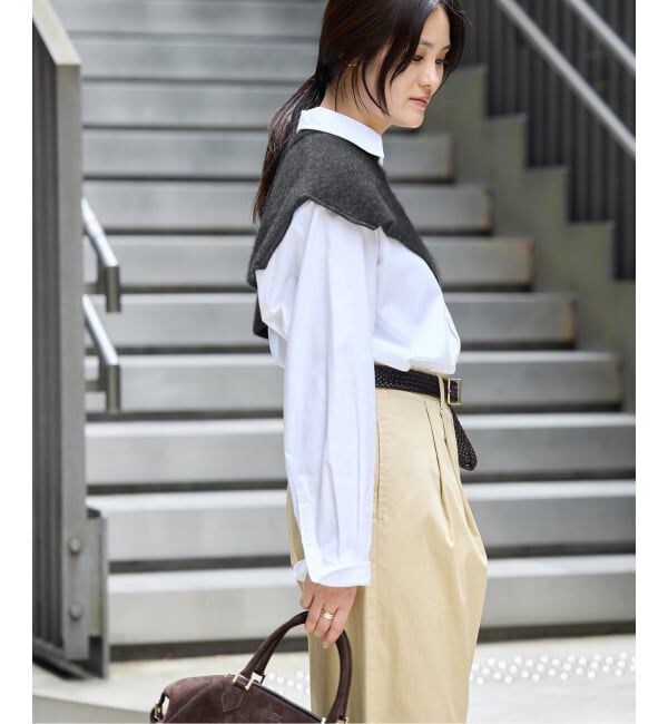 IENA「《予約》enrica/エンリカ LAYERED KNIT ニット KNIT296」|ニット・セーター|