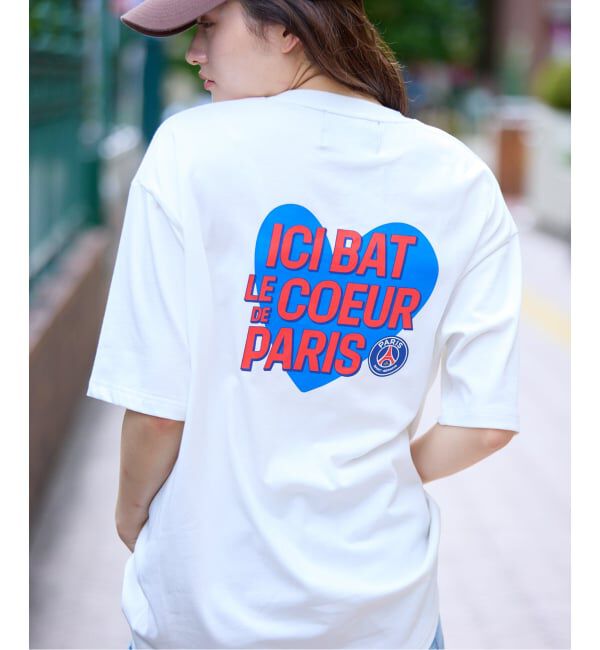Paris Saint-Germain「【Paris Saint-Germain / パリ・サン＝ジェルマン】 JP Heart of Paris Tee」|Tシャツ・カットソー|