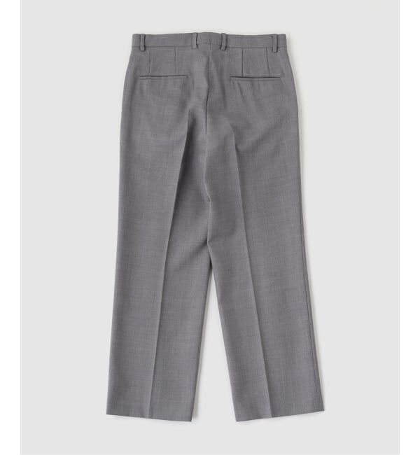 417 EDIFICE「VALAADO O WOOL POLYESTER TWILL」|スラックス|