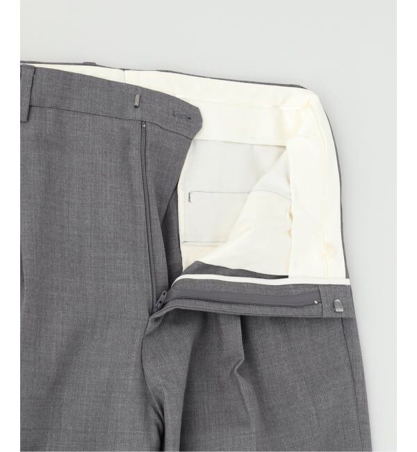 417 EDIFICE「VALAADO O WOOL POLYESTER TWILL」|スラックス|