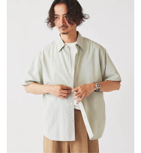 JOURNAL STANDARD relume「JAMES FABRIC / ジェームスファブリック コットンブロード  半袖シャツ」|シャツ・ブラウス|