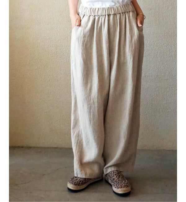 journal standard luxe「リネンキャンバス リターパンツ」|その他|