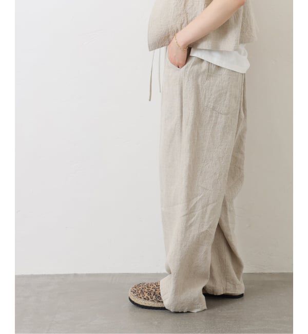 journal standard luxe「リネンキャンバス リターパンツ」|その他|