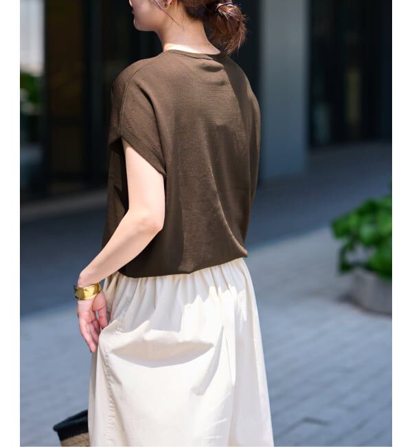 JOURNAL STANDARD relume「《WEB限定追加3》接触冷感 / ウォッシャブルクールプルオーバー」|ニット・セーター|